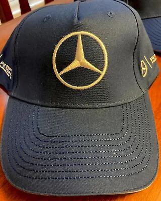 Mercedes Benz AMG Petronas F1 2021 Team Baseball Hat- Blue Monster Sponsor • $35