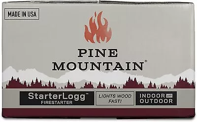 	Pine Mountain StarterLogg Firestarter Wood Fire Log For Campfire 24 Starts	 • $17.48