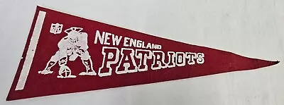 Vintage 1970's New England Patriots Mini Felt Pennant • $12.99