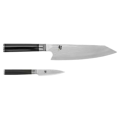 Shun Classic 8  Kiritsuke / Master Chef's & Spear Point Paring 2pc Knife Set • $274.95