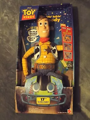 ** Rare ** Mattel Toy Story 2 Woody - Tumblin' Talkin' 17  - New And Boxed • £85