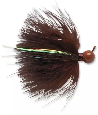 VMC Marabou Hair Jig Cold Water Smallmouth Bass Fishing Hair Jig Finesse Lure • $8.18