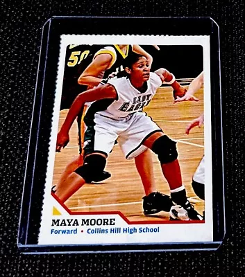 Maya Moore Rookie 1st Card WNBA Rare 2007 SI Sports Illustrated For Kids NM+ • $30