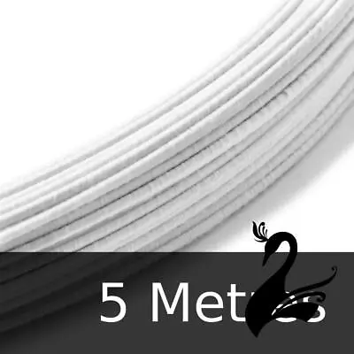 Cotton Covered Wire For Millinery Craft - 19 Gauge (Standard) - White (Price ... • £9.71