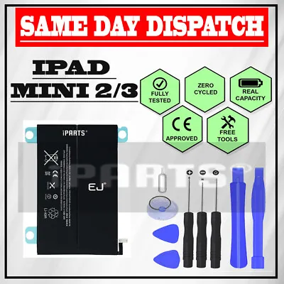 £11.87 • Buy Genuine IPARTS®  Battery Replacement For IPad Mini 2 And 3 With Tools