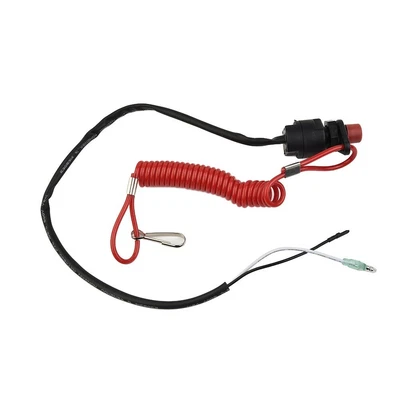 $18.56 • Buy Wire Outboard Kill Switch Component Motor Replacement Protection Parts