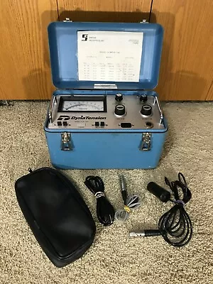 Dynatension Tensiometer; Model Ptm-100a | Cords Accessories; Turns On; Untested • $149.95