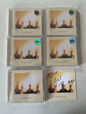 Matchbox Twenty WHERE THE LIGHT GOES CD Signed Cover Art Card Autograph Auto • $30