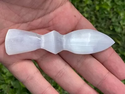 Small Selenite Dagger- Crystal White Knife - Natural Metaphysical Energy - P7 • $6