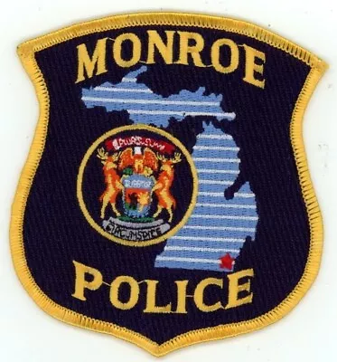 Michigan Mi Monroe Police Nice Shoulder Patch Sheriff • $5.99