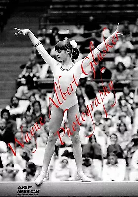 1976 Nadia Comaneci Gymnastics Photographs In Her 1st USA Competition  ** • $39