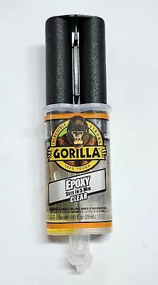 Gorilla Two-Part Epoxy Glue 0.85 Oz Dries Clear Sets In 5-Minutes #4200102 • $5