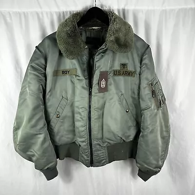 Original 1950s Vietnam War B-15D Flight Jacket Army Named • $650