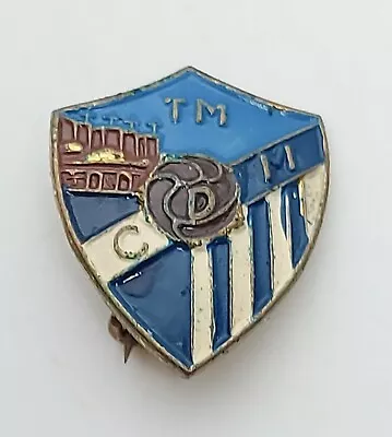 SPAIN MALAGA C.F. Football Soccer Pin Badge Lapel ! • $14.99