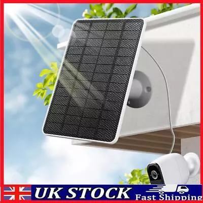 10W Solar Panel Kit Wall Mount Monocrystalline IP65 Waterproof • £16.49