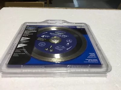 Century #75457 4 1/2  Continuous Rim Diamond Pro Circular Saw Blade Brand New • $5.99