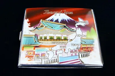 Vintage 'Memory Of Japan' Cigarette Case • $19.95
