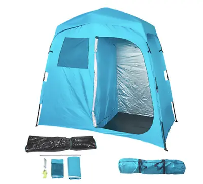 Deluxe Ensuite Double Automatic Two Room Shower Tent Camp Caravan Boat 4wd UTE • $169