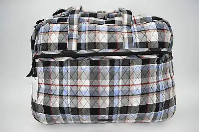 Vera Bradley Grand Traveler Travel Bag In Perfectly Plaid • $75.17