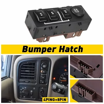 4x4 4WD Switch Control Selector For Chevy Sierra Silverado 1500 03-07 15136039 • $14.99