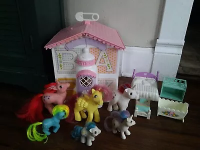 Vintage My Little Pony Nursery Ponies & Furniture  • $60