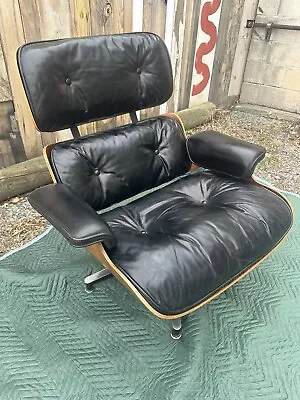 1960s Eames Lounge Chair & Ottoman By Herman Miller - Vintage Original 2nd Gen. • $4198