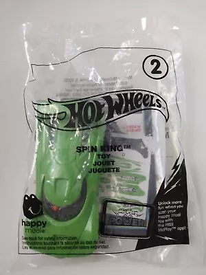 2017 Hot Wheels #2 Spin King Green McDonald's Happy Meal Toy • $6.99