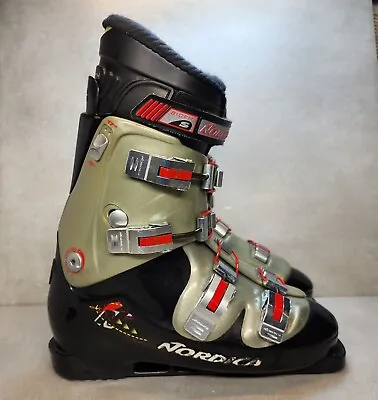 Mens Nordica Size 28.5 Vertech 75 Downhill Ski Boots US 10.5 280-285 Italy  • $69.95