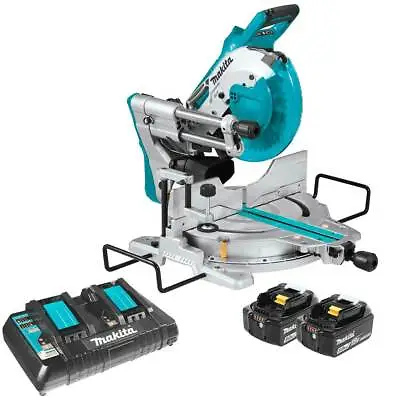 Makita XSL06PT 36-Volt LXT 10-Inch Dual-Bevel Sliding Compound Miter Saw Kit • $899