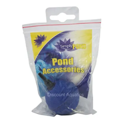 £6.48 • Buy 50mm 2  Round Air Stone For Pond Or Aquarium Fish Tank Pump 