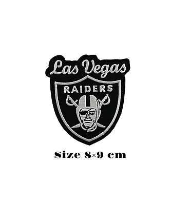 NFL Oakland Raiders Logo Patch Sport Embroidery  Iron  Sewing On Fabric  • $2.75