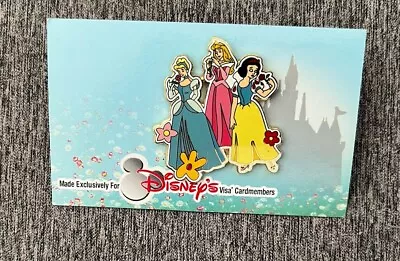 Disney Princess Flowers Cardmember Exclusive #7 Visa Rewards Pin - Free Shipping • $16.90