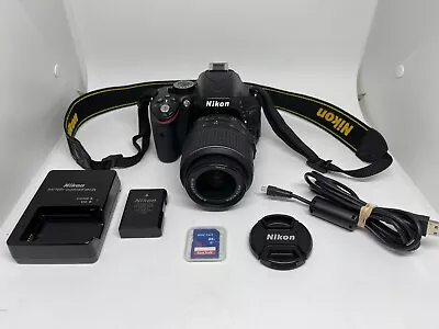 Nikon D5100 16.2MP Digital SLR Camera W/ AF-S DX Nikkor 18-55mm 3.5-5.6 VR Lens • $232.97