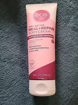 Eos Heal + Repair Body Cream Pomegranate Raspberry 8 Fl Oz New • $12