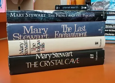 Mary Stewart Merlin Trilogy Book Club Edition Plus  The Prince And The Pilgri • $55