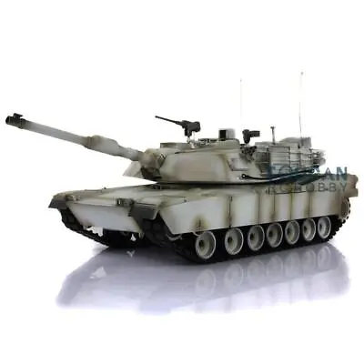 2.4G Henglong 1/16 7.0 Plastic M1A2 Abrams RTR RC Tank 3918 Recoil BB Shooting • $551.08