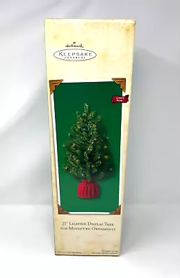 Hallmark Keepsake 21  Lighted Display Tree For Miniature Ornaments NEW • $29.99
