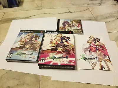 Limited Edition Ar Tonelico II Melody Of Metafalica Sony PlayStation 2 PS2 NEW • $249.95