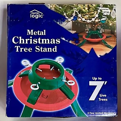 New Home Logic Metal Christmas Tree Stand Up To 7 Ft • $11.99