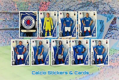 Topps Match Attax 2023/24 2024 Full Rangers Team Set All 9 Base Cards • £3.95