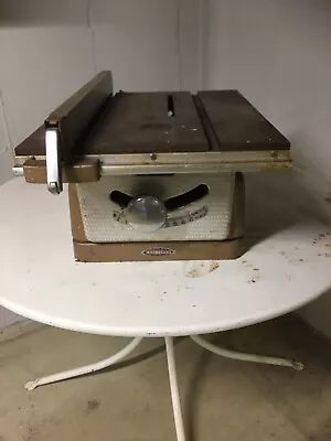 Vintage Craftsman 8 Inch Table Saw With Fence  103.22161 Series • $65