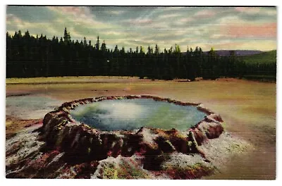 $4.75 • Buy Punch Bowl Spring Upper Geyser Basin Yellowstone National Park Wyoming Postcard