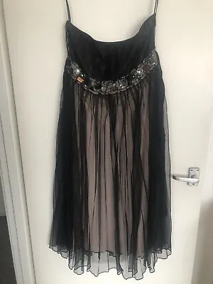 KOOKAI Strapless Ladies Party Dress Size 12 • £6.90