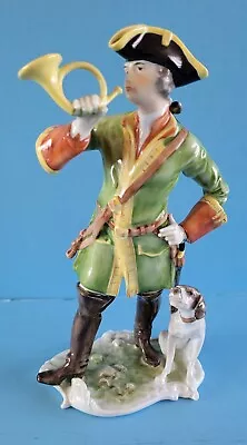 Kaiser Porcelain Figurine Dog On The Hunt Handpainted W Germany Circa 1960s • $39