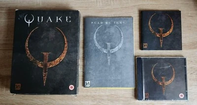 £70 • Buy QUAKE   1 PC CD-ROM In Original Big Box With Manual RARE