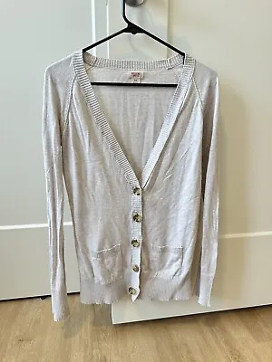 Cute Women’s Small Mossimo Target Cream Cardigan • $5