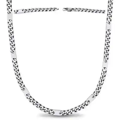 Magnetic Therapy Necklace Stainless Steel Curb Chain • $59.95