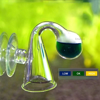 $3.90 • Buy Aquarium Accessories High Quality Fish Tank CO2 Monitor Glass Drop Checker