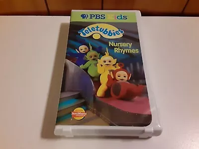 Teletubbies Nursery Rhymes VHS 1998 PBS Clamshell • $5.50