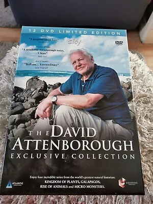 The David Attenborough Exclusive Collection - 12 Discs - Complete Set • £15.99